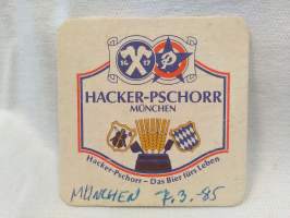 Hacker-Pschorr lasinalunen, tuopinalunen