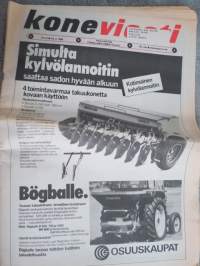Koneviesti 1980 nr 8 - Niin kuin kylvät..., Keittävä kaksoispesä-kattila,Vielä pientalon lämmityksestä, Säkeissä vai säkeittä?,Maatalouskoneiden ohjevuokrat 1980,ym.