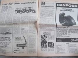 Koneviesti 1980 nr 15 - Labor John Deeren maahantuojaksi,Juolavehnäongelma,Rehukombi vihreän linjan peruskoneena,Kauppapuutarhan kattila, Aikaa ja työtä uhrattu, ym.