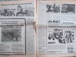 Koneviesti 1980 nr 15 - Labor John Deeren maahantuojaksi,Juolavehnäongelma,Rehukombi vihreän linjan peruskoneena,Kauppapuutarhan kattila, Aikaa ja työtä uhrattu, ym.