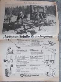 Koneviesti 1980 nr 15 - Labor John Deeren maahantuojaksi,Juolavehnäongelma,Rehukombi vihreän linjan peruskoneena,Kauppapuutarhan kattila, Aikaa ja työtä uhrattu, ym.