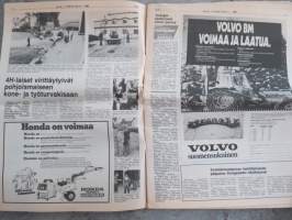 Koneviesti 1980 nr 16 - Normacont-vaunun valmistus alkaa Yhdysvalloissa, Varaosa konetta tärkeämpi, 4H-laiset virittäytyvät pohjoismaiseen kone-ja työturvakisaan,ym.