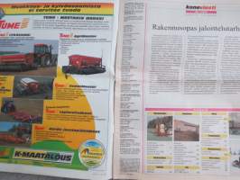 Koneviesti 2000 nr 2 - Rakennusopas jaloittelutarhoille, Hardi Master - Enemmän kuin perusruisku, Saksalaista kasvinsuojelua, Kasvinsuojeluruiskut, ym.