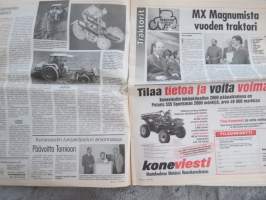 Koneviesti 2000 nr 4 - Maalle.fi?, Vuosisadan traktorit osa 10, MX Magnumista vuoden traktori, koneista kiinnostunut, Monta käyttöä valvontakameralle, ym.