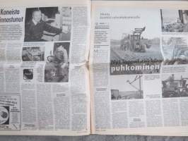Koneviesti 2000 nr 4 - Maalle.fi?, Vuosisadan traktorit osa 10, MX Magnumista vuoden traktori, koneista kiinnostunut, Monta käyttöä valvontakameralle, ym.
