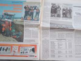 Koneviesti 2000 nr 18 - ympäristöriskit kasvussa?, SM-kynnöt 2000, Emäntien traktorikurssilla lievennettiin konekammoa, Jurtti nousee Kokelanmäellä, ym.
