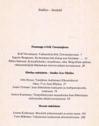 Juhlakirja Erik Tawaststjernalle, 10.10.1976