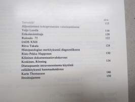 Kuspi - Turun Hammaslääketieteenkandidaattiseuran julkaisuja 8 kpl vuosilta 1974-76