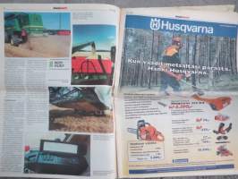 Koneviesti 2001 nr 6 - Puuenergia-alalla kaivataan kilpailua, John Deere 2256 Puintitehoa perinteisellä tyylillä, pelto-viljely, Laatuvarma aloitti sertifioinnit,ym.