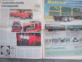 Koneviesti 2001 nr 11 - Pelleteillä selkeitä laatueroja, Massey Fergusonin 6200- ja 8200-sarjat - Ranskalaismalleihin uusia ominaisuuksia, Valtra Shell Pulling Team.