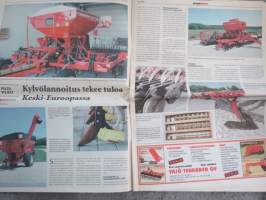 Koneviesti 2001 nr 11 - Pelleteillä selkeitä laatueroja, Massey Fergusonin 6200- ja 8200-sarjat - Ranskalaismalleihin uusia ominaisuuksia, Valtra Shell Pulling Team.