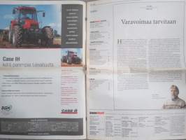 Koneviesti 2001 nr 13 - Varavoima tarvitaan, Agritekin uudet koneet - Kultivaattoriäes korvaa sekä auran, että äkeen, Puinti on tieto- ja taitolaji, Pelto-viljely,ym