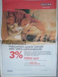 Koneviesti 2001 nr 13 - Varavoima tarvitaan, Agritekin uudet koneet - Kultivaattoriäes korvaa sekä auran, että äkeen, Puinti on tieto- ja taitolaji, Pelto-viljely,ym