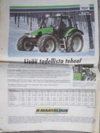 Koneviesti 2002 nr 3 - Ovatko hinnat kohdillaan?, Tasaiselta kyntöä, Standardia suurempia paaleja, Koneurakointi on tarkan markan toimintaa, ym.