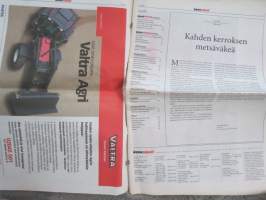 Koneviesti 2002 nr 5 - Kahden kerroksen metsäväkeä, Deutz-Fahr Agrotron MK 3 - Väkevä germaani, Valinnan vaikeus - Hyviä kaikki, AMAC ZRB 1700, ym.