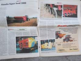 Koneviesti 2002 nr 6 - Suorakylvöstä janotaan tietoa, Sinulta Super Seed 3000, Suorakylvökone-kapasiteetista niukkuutta?, Biokaasulaitos jalostaa jätettä, ym.