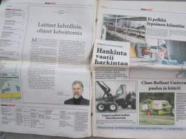 Koneviesti 2002 nr 8 - Laitteet kelvollisia, ohjeet kelvottomia, Ei pelkkää lypsimen kiinnitin, Generaattorivertailu - Hankinta vaatii harkintaa, ym.