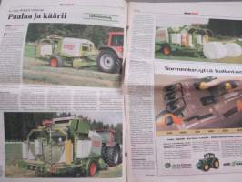 Koneviesti 2002 nr 8 - Laitteet kelvollisia, ohjeet kelvottomia, Ei pelkkää lypsimen kiinnitin, Generaattorivertailu - Hankinta vaatii harkintaa, ym.