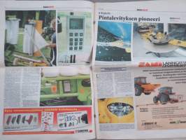 Koneviesti 2002 nr 8 - Laitteet kelvollisia, ohjeet kelvottomia, Ei pelkkää lypsimen kiinnitin, Generaattorivertailu - Hankinta vaatii harkintaa, ym.