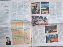 Koneviesti 2002 nr 20 - Suuntaa etsitään, John Deere 6420 S AutoPowr - Jontikka parhaimmillaan, Suomen malli Ruotsiin ja Norjaan, Elmiassa vuorossa peltokoneet, ym.
