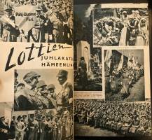 Hakkapeliitta N:o 29 / 1939 - Sisältää mm. artikkelin: Lottien juhlakatselmus Hämeenlinnassa