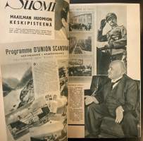 Hakkapeliitta N:o 47 / 1939 - Sisältää mm. artikkelin: Puolueettomat maat ahtaalla suurvaltain mitellessä voimiaan