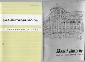 Lääkintäsähkö  Oy  1972  ja 1973  - vuosikertomus