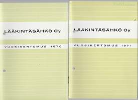 Lääkintäsähkö  Oy  1970  ja 1971  - vuosikertomus