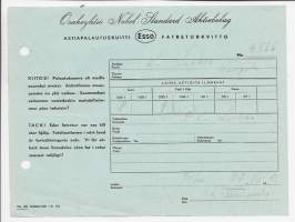 Nobel Standar Oy Esso 1952 - firmalomake