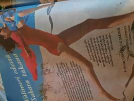 Me naiset 24/1965 (9.6.) suomalaista uimapukumuotia Tunisiassa, naistenlehden toimitus esittäytyy