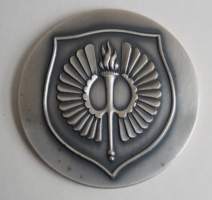 Turun Yliopisto 50 vuotta 1970,   mitali 56 mm  (Tauno Torpo) ,   taidemitali