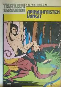Tarzan lahjakirja 1978-02 - Apinaihmisten vangit. (Sarjakuvat)