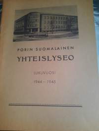 Porin Suomalainen Yhteislyseo 1944-1945