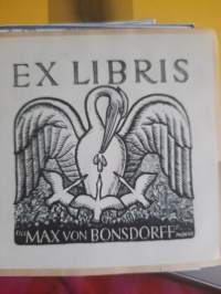 Ex libris Till Max von Bonsdorff minne