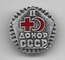 CCCP  Punainen Risti / Puolikuu  II -   rintamerkki