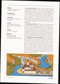 Saksa FDC Ensipäiväkortti 1997 - Bilder aus Deutschland (Kuvia Saksasta)