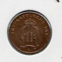 Ruotsi 1 öre 1884  -  kolikko