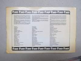 Pan-Crusader Export-Allwellen-Empfänger Gebrauchsanweisung - Manuel d´utulisation - Gebruiksaawijzing -3-kielinen käyttöohjekirja ei suomeksi