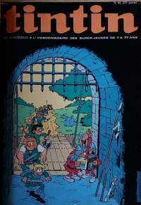 Tintin no 113. L´Hebdomadaire des Super-Jeunes De 7 A 77 Ans. Parait cinq fois par an 15 mai 1974. (Lehtien vuosikerta)