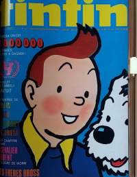 Tintin no 113. L´Hebdomadaire des Super-Jeunes De 7 A 77 Ans. Parait cinq fois par an 15 mai 1974. (Lehtien vuosikerta)