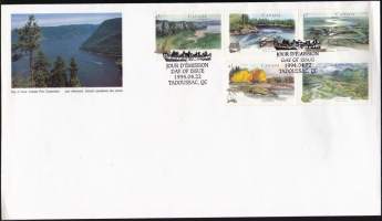 Kanada - Canada´s River Heritage - Routes of the Fur Traders. 1994. Turkismetsästäjien perinteiset vesireitit. Jättikuori