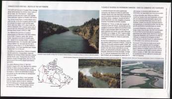 Kanada - Canada´s River Heritage - Routes of the Fur Traders. 1994. Turkismetsästäjien perinteiset vesireitit. Jättikuori