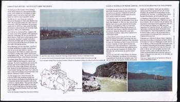 Kanada - Canada´s River Heritage - Routes of Settlement and Growth. 1993. Asuttamisen ja kasvun perinteiset vesireitit. Jättikuori