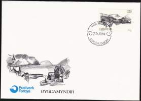 Färsaaret - 07.06.1982. Bygdamyndir - (200)- FDC.