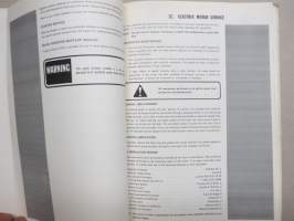 Clark Melroe Bobcat M-444, M-500, M-600 Gasoline / L.P: Gas / Electric / Diesel - Operator´s Manual