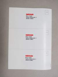 Partman autotarvikkeet tuotekuvasto 1988-1989