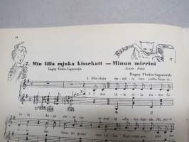 Tansseista paluu - Hemåt från dansen / Lauluja kitaralle - Visor till gitarr -nuotit