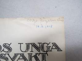 Suomen nuori vartio - Finlands unga skyddsvakt (1918) -nuotit