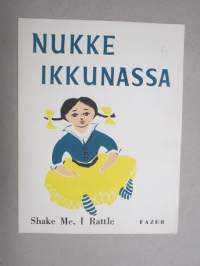 Nukke ikkunassa (Shake me, I rattle) -nuotit