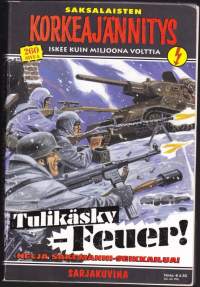 Saksalaisten Korkeajännitys Sarjakuvina 2007 N:o 6  Tulikäsky Feuer!. Neljä rajua sakemanni-sotaseikkailua. Katso tarinat kuvista!